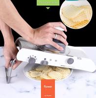 Déchiqueteur multifonctionnel, trancheuse, coupe-légumes, râpe à légumes professionnelle, mandoline, trancheuse en acier inoxydable réglable