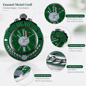 Marcador de Pelotas de Golf Magnético Personalizado OEM con Centro Extraíble para Club de Golf y Promoción de Marca - Product Image 4