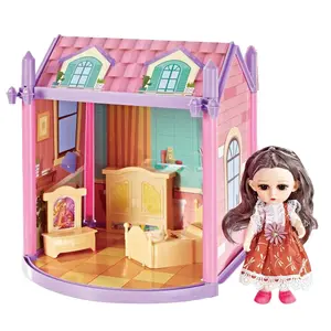 Игрушки для девочек 31 шт. Кукольный дом игровой набор, кукольный игровой дом Diy Villa Toys