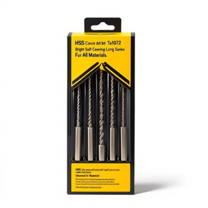 Hss Co Twist <b>Drill</b> <b>Bit</b> Ta1072 Bright Self Centering <b>Long</b> Series Universal For All Materials - Product Image 2