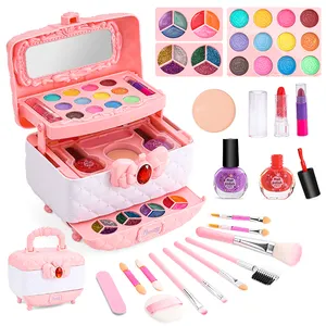 Wholesale Children Girl Make up Toy Kids Pink Beauty Suits Nail Polish  Lipstick Eye Shadow Cute Kids Makeup Kit Toys - China Kids Makeup Kit Toys  and Make up for Kids price