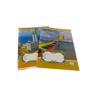 Prix d'usine Cahier de haute qualité 100 pages 200 pages Ligne française Cahier d'exercices scolaire pour étudiants