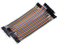 Câbles de raccordement Dupont FYX 40 broches, mâle-mâle, femelle-femelle, mâle-femelle, pour breadboard, 10CM, 20CM, 30CM, 40CM