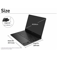 Laptop Gaming HP OMEN 11 16 Inci Generasi ke-14 CPU I7-14650HX 16G/32GRAM 512G/1TSSD RTX5060-8G Layar 2.5K QHD240Hz PC Desainer