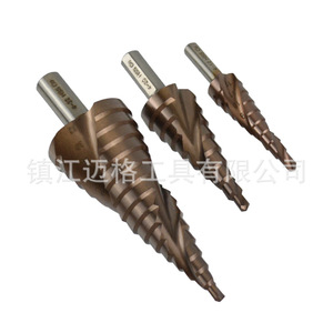 Hss Co Step Drill Bit 6mm Straight Shank Gold Finish Metal Drilling Twist Drill Bit - Product Image 1