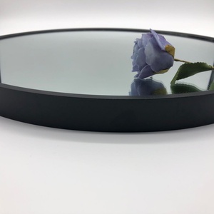 18" 20" 24" 36" Black Golden <b>Silver</b> Color Aluminum Framed Round Shape Wall Mounted <b>Mirror</b> for Home and Interior Decoration - Product Image 5
