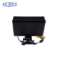 Monitor LCD TFT de 9 pulgadas para camión de alta calidad, compatible con conector macho de aviación, interfaz AV, interfaz BNC,