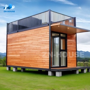 Nhà di động hiện đại Zhongnan 20ft, nhà lắp ghép bằng gỗ, văn phòng mô-đun, nhà nhỏ di động, nhà container cho khách sạn - Product Image 2