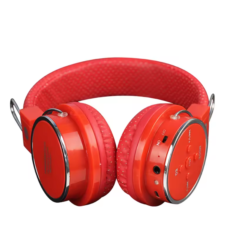 R1 Conduction Wireless Kopfhörer – Bluetooth 5.2, IPX5, 20 Tage Standby | Rot