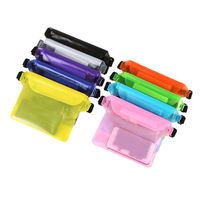 Pochette Téléphone Étanche en PVC Transparente, Sac Étanche Flottant pour Mobile avec Cordon, Sérigraphie, Sac Cadeau