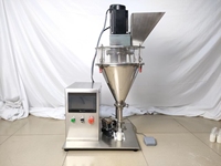Machine de remplissage de poudre semi-automatique, remplisseur de poudre haute précision pour cosmétiques, aliments en poudre, petites entreprises