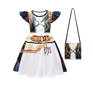Costume de fête pour filles, style coréen, chasseur de démons, manches volantées, en stock, vente en gros, nouvelle collection Halloween - Product Image 2