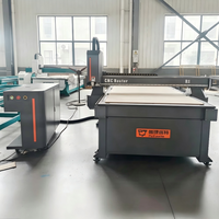 Máquina enrutadora CNC 4x8 de alta velocidad, sistema de Control Mach3 para fresado de madera, aplicación de PVC, engranaje de vacío único Siemas NC Studio