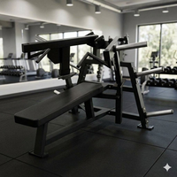 Appareil de Squat Pendulaire Commercial pour Salle de Sport – Équipement de Fitness Professionnel pour Entraînement des Jambes et des Fessiers – Entraîneur de Squat Pendulaire pour la Musculation