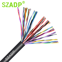 Câble téléphonique Cat3 haute performance multi-paires 20/25/50/200/300 paires, câble de communication télécom intérieur/extérieur LSZH PVC