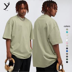 Camisetas de algodón de alta calidad con logotipo personalizado, camisetas de manga corta Premium para hombre, camiseta informal Unisex de ajuste holgado, Camiseta deportiva Vintage - Product Image 1