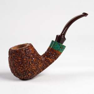 Muxiang Briar Wood Smoking Pipe Bent Type Handcrafted Tobacco Pipe For Men - Product Image 3