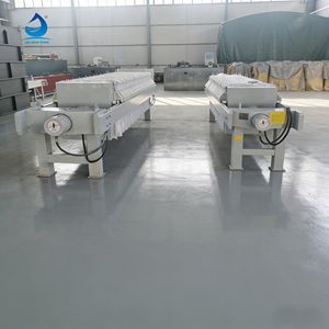 <span class=keywords><strong>Presse</strong></span> à filtre automatique à plaques et cadres - Machine hydraulique de pressage des boues pour une déshydratation des boues à haute efficacité, certifiée CE - Product Image 5