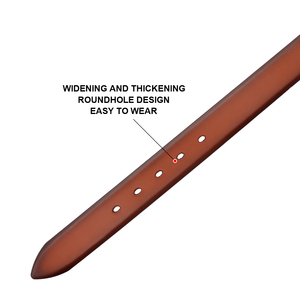 Vành đai các nhà sản xuất bán buôn cao cấp Mens Rau rám nắng da vành đai Retro đa năng vành đai siêu dày - Product Image 5