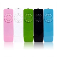 Pemutar Musik MP3 MP4 Saku Baru Warna-warni Mini Portabel Port USB Olahraga Pelajar Belajar Bahasa Inggris Walkman Mendukung Kartu Tf