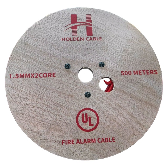 305M 1000ft Fire Alarm Security Cable 2 4 6 Core Pure Copper LSZH Sheath 18AWG 16AWG Flame Retardant 300V Rated Cable