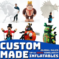 Catégories personnalisables de produits gonflables avec couleurs, tailles, marques et motifs personnalisables pour les événements commerciaux