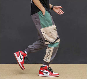 Pantalon cargo respirant de style tendance personnalisé Sweat tactique <span class=keywords><strong>Harun</strong></span> à taille moyenne décontracté pour hommes et garçons prix d'usine - Product Image 6