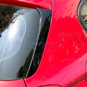 2Pcs Gloss Black Car Rear Window Side Spoiler Wing <b>Splitter</b> for BMW F20 F21 2012-2019 Car Accessories - Product Image 3