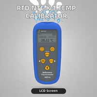 Thermomètre industriel de température de référence numérique de type RTD NTC K T Affichage LCD Personnalisation OEM pour laboratoire d'étalonnage