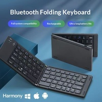 Diskon 80% untuk Keyboard Nirkabel Lipat 101-Tombol, Cocok untuk Tablet, iPad, Ponsel, Laptop, Penggunaan Umum di Kantor untuk Mengetik