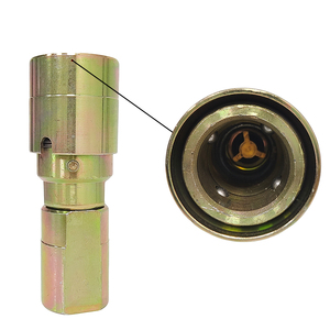 Adaptateur de distributeur de chambre à air en cuivre M22*1.5 à connexion rapide, pièce de semi-remorque fiable, prix direct usine pour camion - Product Image 1