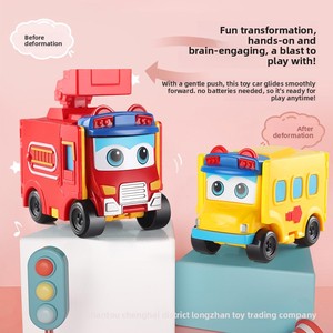 Autentico Set di Camion Ribaltabile Trasformabile My Little Transformation a Doppia Funzione, Confezione Regalo in Plastica, Modellini di Auto Welly Unisex 2-4 Anni - Product Image 2