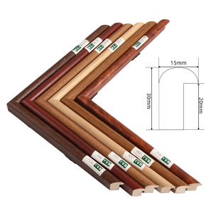 Solid Wood <b>Picture</b> <b>Frame</b> Trim 1530 30mm x 20mm For Photo <b>Frame</b> Edging Living Room Bedroom Study - Product Image 1