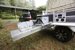 Tenda da Campeggio Ecocampor con Tetto Rigido per Rimorchio, Piccola per 2 Persone, Rimorchio da Campeggio Fuoristrada Cinese - Product Image 2