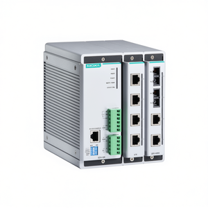 Switch Ethernet Modular Moxa EDS-608-T de 8 Puertos, Industrial, Administrado, con Ranuras de Expansión de Consola, Alimentación de 24V, IEEE 802.3, para Uso Empresarial - Product Image 2