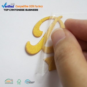 3D衣類ヒートプレスラベル卸売カスタムソフトシリコン熱転写印刷文字ロゴTシャツ用 - Product Image 5