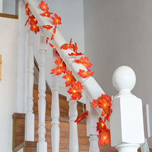 <span class=keywords><strong>Guirnalda</strong></span> <span class=keywords><strong>de</strong></span> <span class=keywords><strong>Luces</strong></span> LED con Hojas <span class=keywords><strong>de</strong></span> Arce, <span class=keywords><strong>Luces</strong></span> Decorativas en Tonos Naranja y Amarillo, Regalo Perfecto para Navidad, Tira <span class=keywords><strong>de</strong></span> <span class=keywords><strong>Luces</strong></span> Festivas - Product Image 4