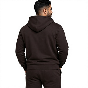 High Quality Men Full Zipper Hoodie 100% Cotton Heavy Weight Breathable Premium Wholesale Custom Plain <b>Zip</b> Hoodie Low Price - Product Image 5