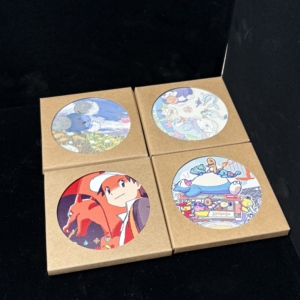 DM vente en gros Pokemoned céramique tasse tapis aveugle boîte Anime Collection <span class=keywords><strong>carte</strong></span> Gengar Eevee Charizard jeu jouer jouets pour commande en gros - Product Image 4