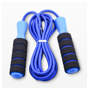 <span class=keywords><strong>Corde</strong></span> à <span class=keywords><strong>sauter</strong></span> bleue professionnelle <span class=keywords><strong>pour</strong></span> fitness, brûle-graisses, perte de poids, sport, adulte, poignée en plastique - Product Image 1