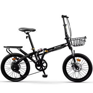 Xe đạp gấp thép nhẹ 7 tốc độ 20/22 inch chất lượng cao FOREVER dành cho người lớn hoặc học sinh, xe đạp gấp leo núi di động - Product Image 1