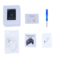 Suivi des personnes âgées, traceur GPS intelligent 4G, appel d'urgence SOS pour personnes âgées, alarme de chute, bracelet de suivi GPS pour soins de santé