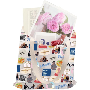 ของขวัญจากรายการทีวีจอร์เจีย ของขวัญสำหรับแฟนจอร์เจีย <span class=keywords><strong>กระเป๋า</strong></span>โท้ททีมวิธ์เดสเดย์ ฮันเตอร์ จากเวลส์เบอรี แมสซาชูเซตส์ สินค้าจากรายการทีวี - Product Image 5