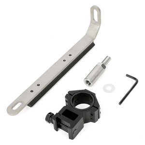 Anti titreşim 360 dönen kask feneri tutucu LED aydınlatma montaj braketi okçuluk bileşik yay avcılık için - Product Image 6