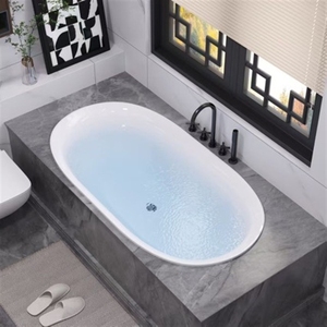 Vendita diretta dalla fabbrica di vasche <span class=keywords><strong>da</strong></span> <span class=keywords><strong>bagno</strong></span> ovali in acrilico con inserti in muro per hotel, agriturismi <span class=keywords><strong>e</strong></span> uso domestico - Product Image 1