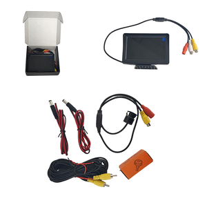 Caméra de recul étanche 4,3 pouces pour moniteur de voiture, idéale pour pick-up et minivan – Image de recul - Product Image 6