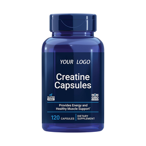 Cápsulas de Creatina Natural de Marca Privada OEM para Uso en Adultos, Apoyo para la Fuerza Muscular y Antes/Durante y Después del Ejercicio - Product Image 1