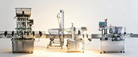 Ligne de production de machines de remplissage et de bouchage automatiques de bouteilles de shampoing, de lessive liquide et de savon liquide