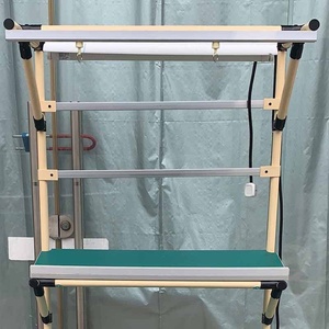 Banc de travail antistatique en acier avec étagère composite, table de travail sans poussière, neuf - Product Image 2