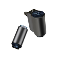 Diffuseur d'arômes intelligent pour voiture, démarrage et arrêt automatiques, désodorisant pour voiture, 3 niveaux de parfum réglables, lumière LED, longue durée de vie de la batterie, logo personnalisé